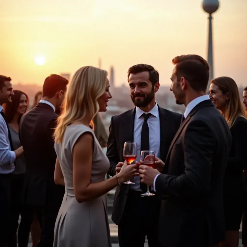 Grafik, die verschiedene Unternehmensstrukturen und Hierarchien darstellt.