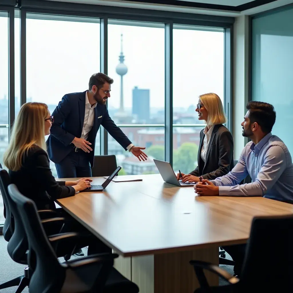 Kundengespräch, bei dem individuelle Bedürfnisse und Lösungen erörtert werden.